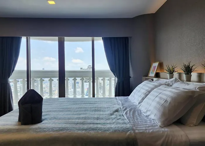 Апартаменты Selfcheckin The State Tower Riverview 2bedroom Bts Iconsiam Silom Sathon *
