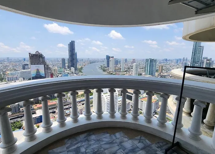 Selfcheckin The State Tower Riverview 2bedroom Bts Iconsiam Silom Sathon Бангкок