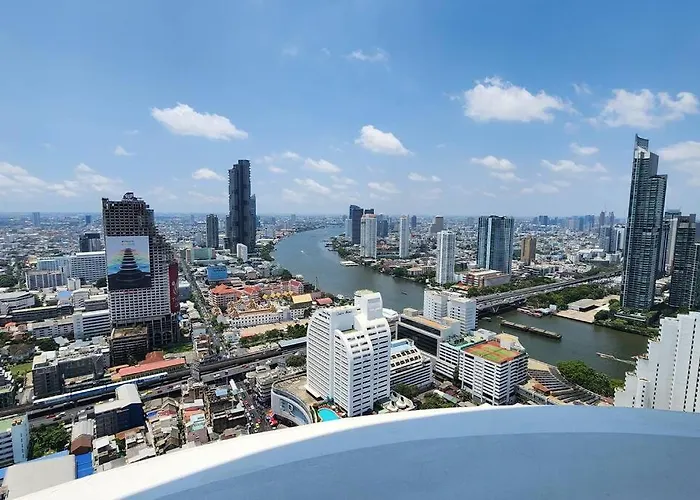 Апартаменты Selfcheckin The State Tower Riverview 2bedroom Bts Iconsiam Silom Sathon Бангкок